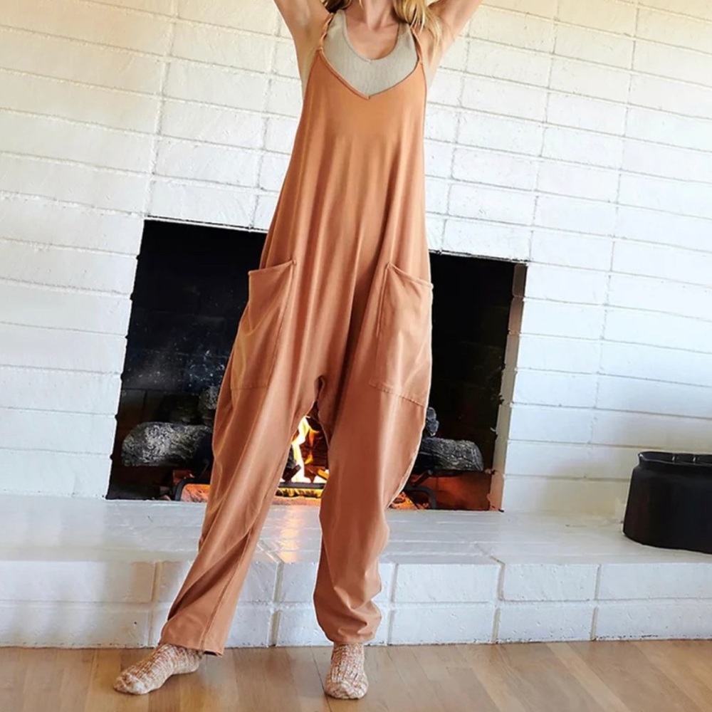 Free People Hot Shot Onesie - Toasted Coconut